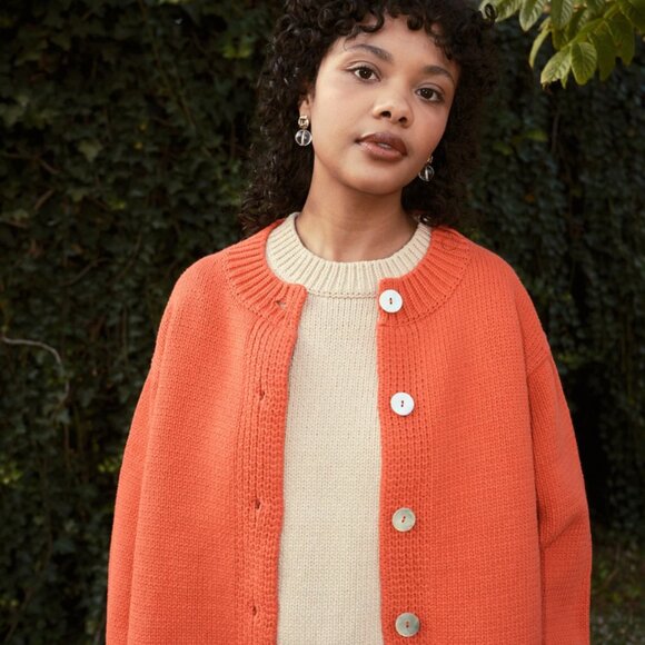 Nikki Chasin Shiloh Cotton Cardigan - small - Picture 7 of 8